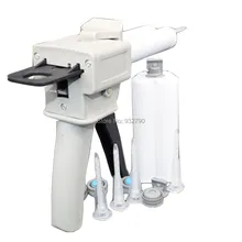 1:1 Дозирующий пистолет дозаторы для клея+ 2 шт. 50 мл эпоксидные клеевые картриджи трубка+ 5 шт. статический смеситель эпоксидные насадки для смешивания