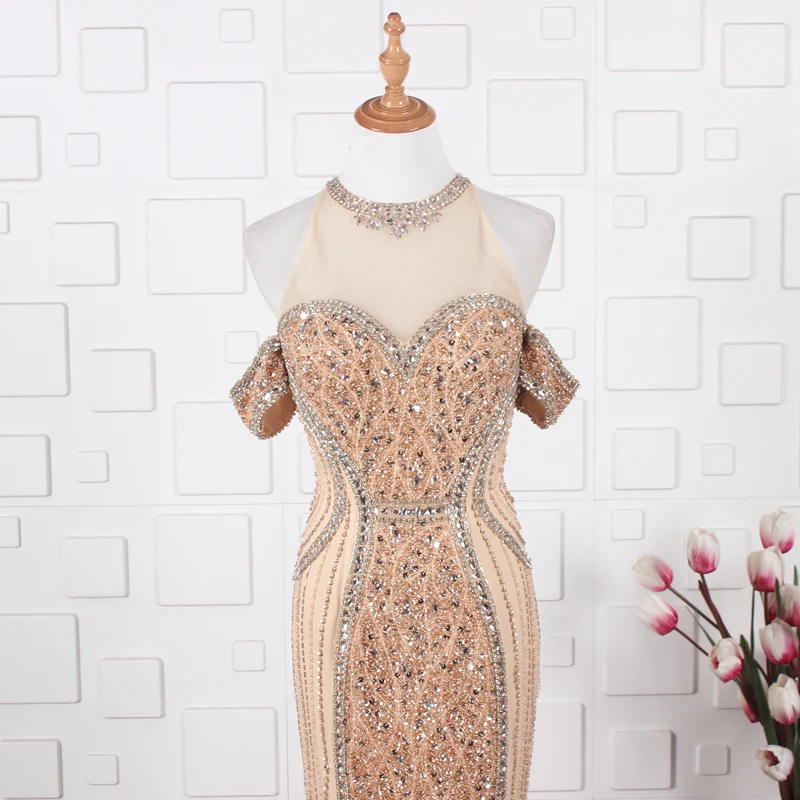 Доска с возможностью вытирания насухо Vestidos De Festa с плеча прозрачное Русалка строгое длинное вечернее платье халат Soiree Выпускные платья