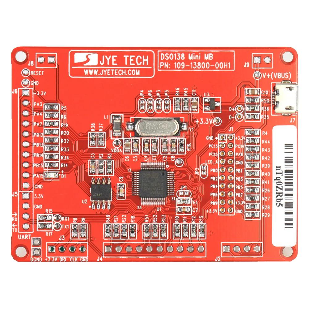 JYE Tech DSO138 Мини цифровой осциллограф DIY Kit SMD части логического анализатора предварительно припаянный электронный Обучающий набор 1MSa/s 0-200 кГц