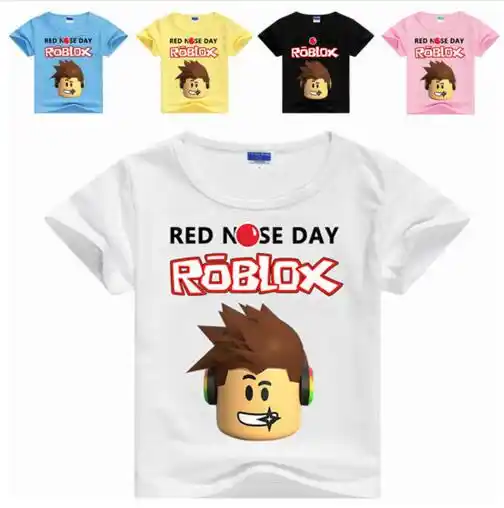 Detail Feedback Questions About New Roblox Red Nose Day Stardust - new roblox red nose day stardust boys t shirt kids summer clothes children dan tdm t
