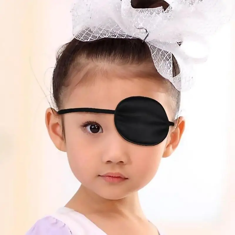 Unisex Black Single Eye Patch - Adjustable and Washable Concave Eye Patch for Medical Use, Pirate Cosplay, and Costumes image 6