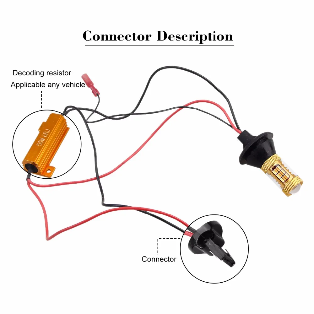 DRL указатель поворота светильник s S25 1156 BAU15S BAY15S T20 7440 светодиодный 12V автомобильный светильник с двумя Цвет 54 SMD светодиодный сигнал поворота, стоп-сигналы H