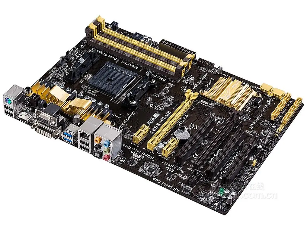 

ASUS A88X-PLUS A88X motherboard FM2 + quad-core board A88 motherboard used 90%new