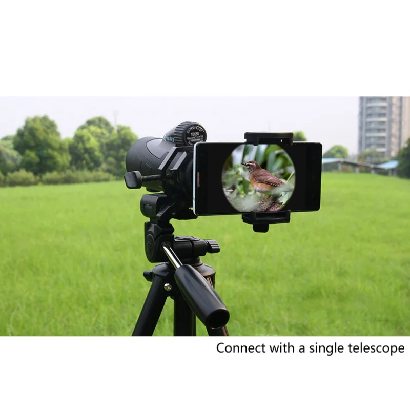 

Universal Microscope Astronomical Adapter Clip Binocular Monocular Spotting Scopes Mobile Phone Camera Adapter Holder
