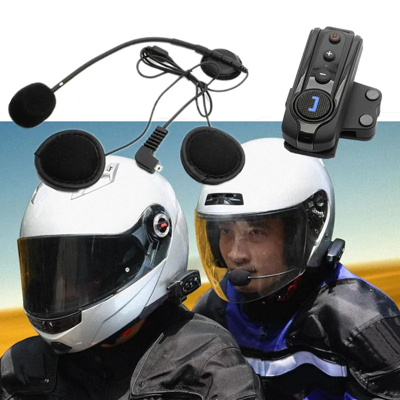 1000M Water Resistant Helmet Motorcycle Headset
