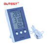 Digital LCD indoor outdoor thermometer hygrometer baby face display temperature humidity tester weather station CX-201A ► Photo 3/6