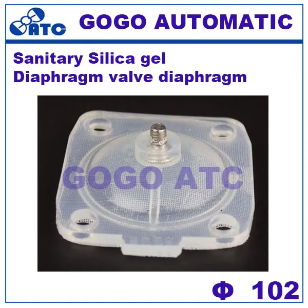 

Sanitary O.D 102 mm Diaphragm valve diaphragm Silicone diaphragm valve gasket High temperature resistance Non-toxic rubber