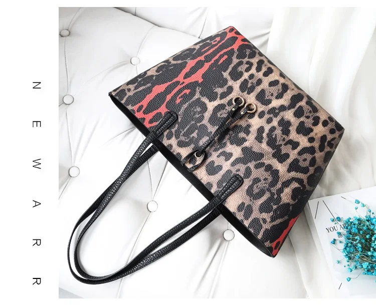 NIGEDU Fashion leopard large women handbag Brand Designer Shoulder Bag for Female Crossbody Bags PU Leather lady Big Totes (14)