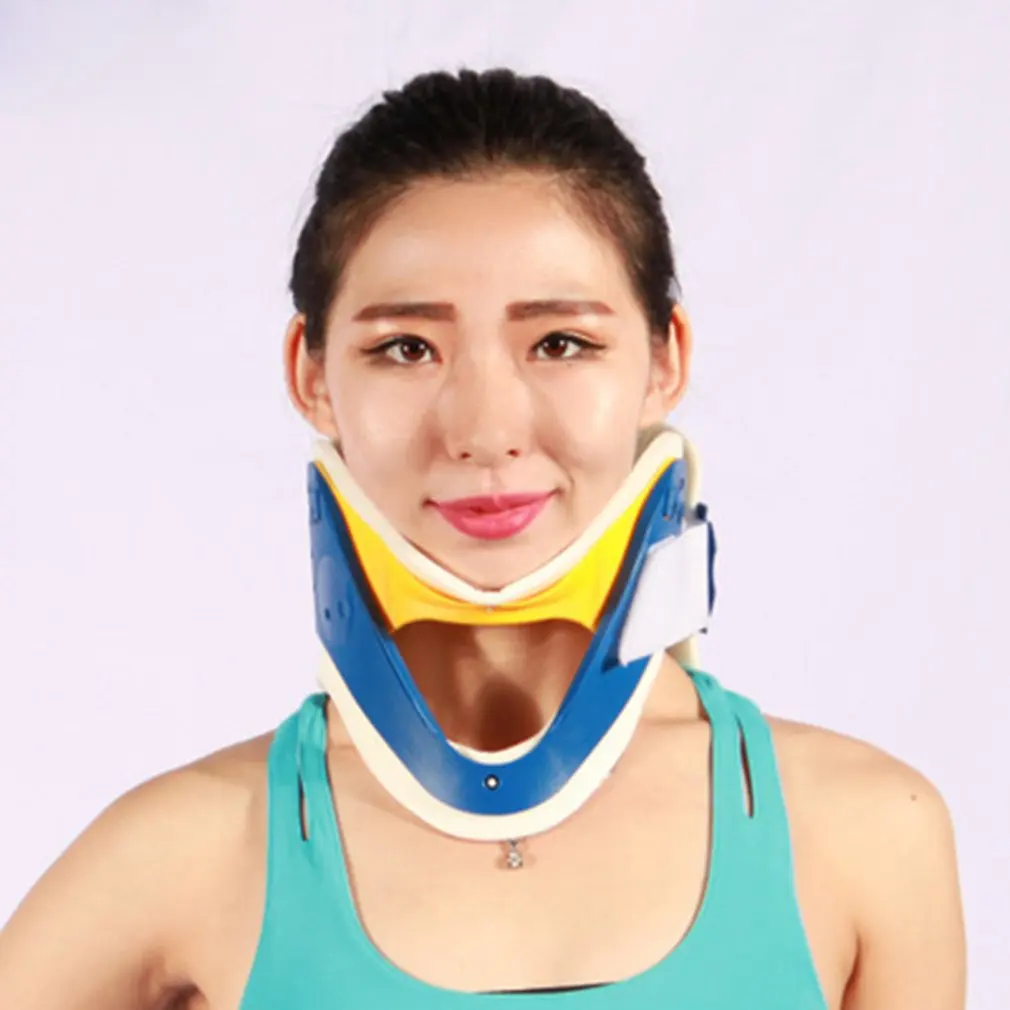 

Comfortable Neck Brace Medical Cervical Collar Neck Support Immobilizer Neck Pain Relief Neck Tractor Orthosis Braces Neck Care