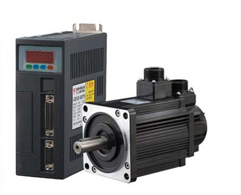1.3kw 130mm CNC AC Servo Motor Driver Kit NEMA52 5Nm 220v 2500r/min 130ST-M05025 with 2 Years Warranty new stock offer servo driver mr j3 70a 5 2a 750w 2 4nm 3000r min