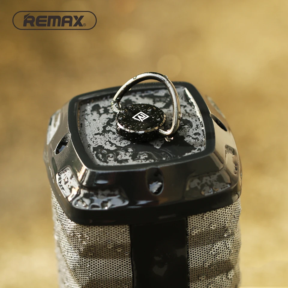 Мини колонки REMAX с bluetooth портативные беспроводные водонепроницаемые вечерние для