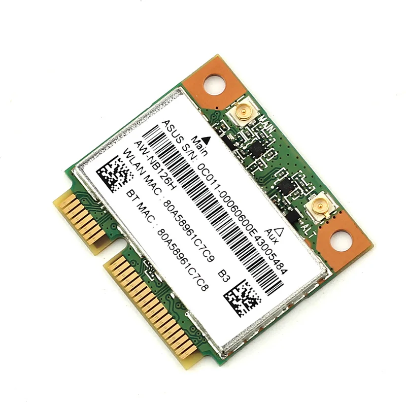 Atheros AR5B225 WI FI Беспроводной Bluetooth BT 4 0 Половина MINI PCI E Wlan карты лучше чем 1030 6235 6230 150 M