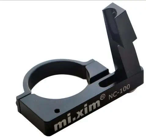 Mi. Xim NC-100 складной велосипед передний переключатель 40 мм адаптер зажим для SP8 один диск шатун до 2/3 диск с использованием - Цвет: Черный