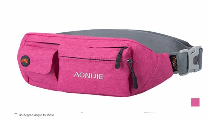 AONIJIE дорожная сумка Пояс Чехол Бум Fanny Pack кошелек ремень Пеший Туризм удобная застежка Спорт Бег