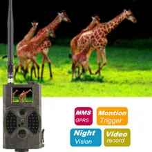 HC300M 12MP 940nm камера ночного видения для охоты инфракрасная камера для охоты Mms Gsm GPRS 2G ловушка игровая камера Пульт дистанционного управления