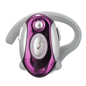 

Business Handsfree Mono Earphone Wireless Bluetooth Headset For Motorola HTC, Rose Red