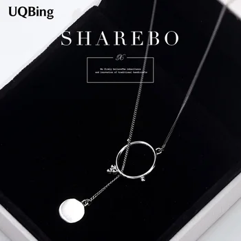 

2016 New Drop Shipping 925 Sterling Silver Necklaces Chokers Necklaces Jewelry Collar Colar de Plata