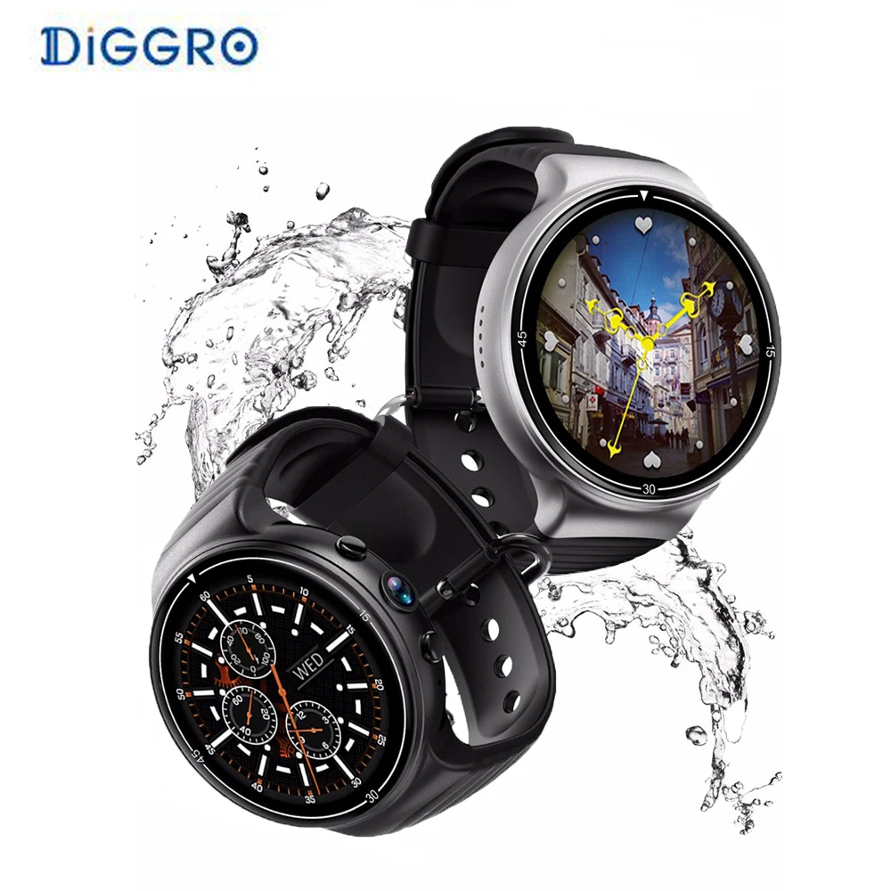 Diggro I8 4G Смарт часы телефон с камерой монитор сердечного ритма шагомер фитнес