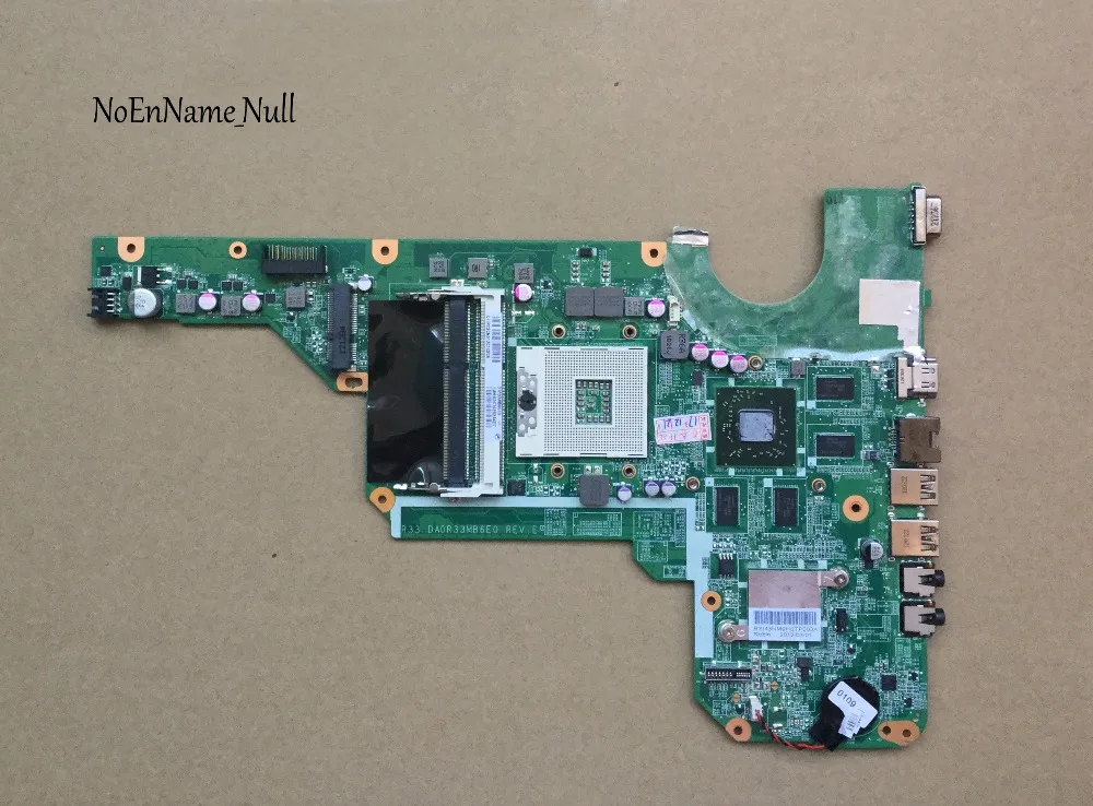  free shipping For HP G4-2000 G6-2000 G7-2000 680570-001 Laptop Motherboard 680570-501 DA0R33MB6F1 D