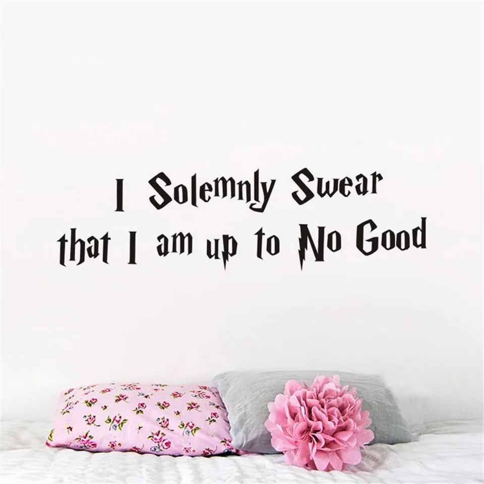 Buy Harry Potter Quote Wall Sticker I Solemnly Swear