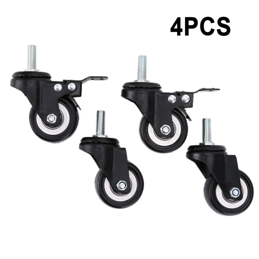 

Heavy Duty Swivel Castor 2 Inch 50mm 200KG Transport Rolling Wheel With Screws Universal Towing Rollers With Brakes