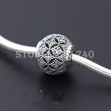 925 Plata Esterlina Encantos Cupieron Las Pulseras Pandora Encanto Chispeante Esencia Compasión Alfabeto Beads Pequeño Agujero Para Los Mejores Amigos