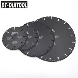 DT-DIATOOL 1 шт. вакуумной пайки алмазный режущий диск для многоцелевой для арматуры Алюминиевый жесткий гранит спасательный режущий диск 4,5 "-9"