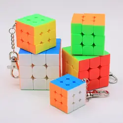 Moyu Mofangjiaoshi набор ключей Мини 3x3x3 5 шт./компл. подарочный набор 3x3 магический скоростной кубический интеллект развивающие игрушки Cubo Magico