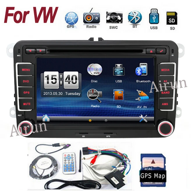 Новинка! 7 &quot2din автомобильный DVD для VW GOLF 5 Golf 6 POLO PASSAT CC JETTA TIGUAN TOURAN EOS SHARAN SCIROCCO TRANSPORTER
