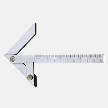

0-10mm Stainless steel+Carbon steel Center gauge center finding Marking gauge center verier caliper 100*70mm Dropshipping