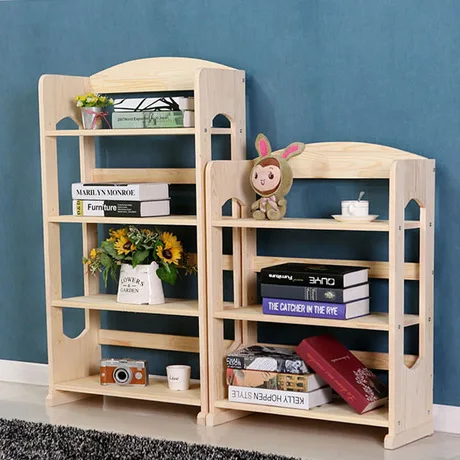 Bookcases Living Room Furniture Home Pine Solid Wood Kids Bookcases Living Room Furniture Home Pine Solid Wood Kids Bookshelf Simple Storage Racks Cabinet Display Book Stand In From