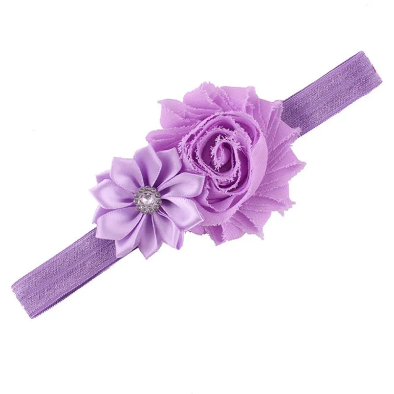 

10pcs Random Baby Headband For Girl Kids Toddler Baby Chiffon Flower Hairband Baby Hair Accessories Faixa Cabelo Para Bebe #LR1