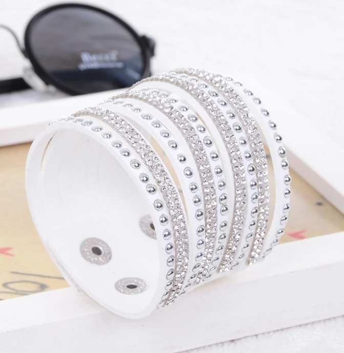 10 шт./партия женские браслеты из кожи|wrap leather bracelet|leather braceletvelvet bracelet |