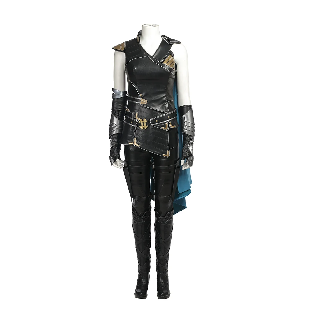 Thor Ragnarok Valkyrie Costume - Custom Made Leather Suit for Women | Halloween Cosplay Costume | Thor 3 Attire by MANLUYUNXIAO image 2