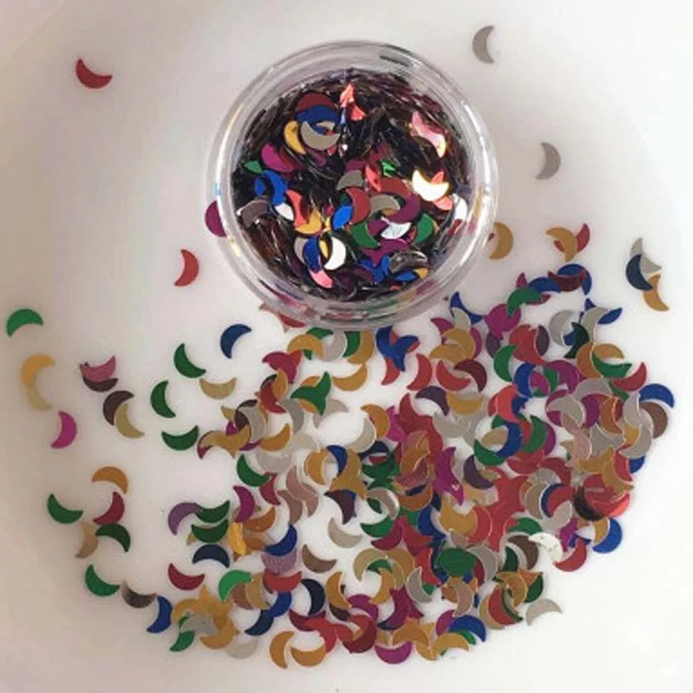 

14 Color Small Sequins Makeup Eye Shadow Glitter DIY Tip Art Nail Art Kits Decorations Nail Art Bottle Tip Stickers DIY Tools