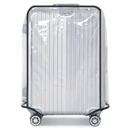 Модный портативный прозрачный чемодан, чехол для багажа, водонепроницаемый багаж, ПВХ, чехол для путешествий
