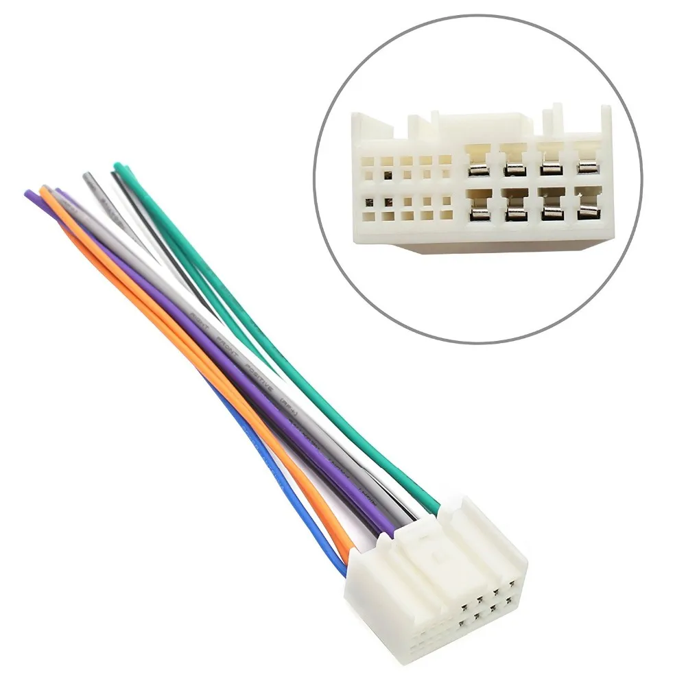 Car Stereo Aftermarket Radio Antenna Wire Harness USB 3.5mm connecter for 2011 2012 2013 Hyundai Kia (2)