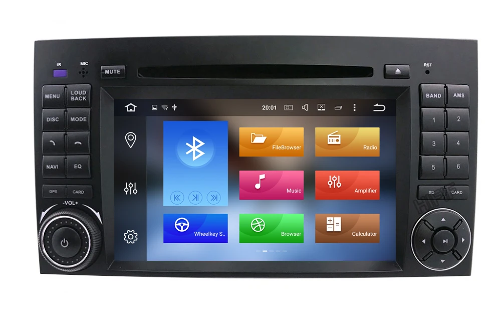 Excellent DSP Android 9.0 4G/2G IPS 2 din DVD PLAYER For Benz Sprinter B200 W209 W169 W169 W245 B170 Vito W639 Viano Sprinter Crafter LT3G 5