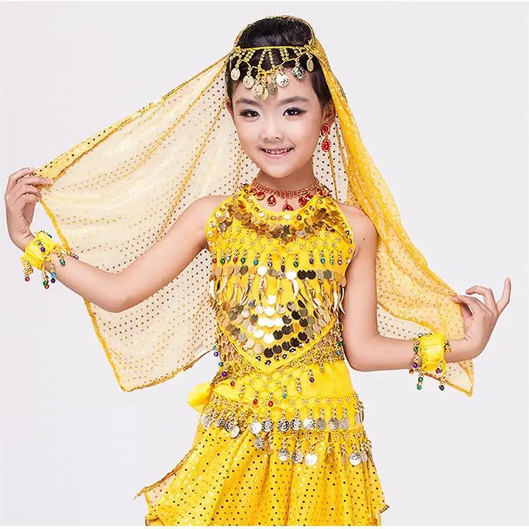 oriental dance costumes  dress for kids girls children cheap dresses india belly dance clothes for sale belly dance 4 colors (5)