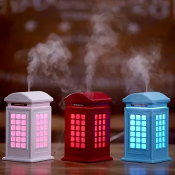 

Car Phone Box USB Aromatherapy Humidifier Aroma Diffuse LED Lights Ultrasonic Humidifiers Home Diffused Humidifier 300ML