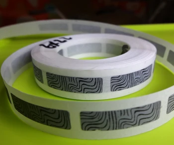 

8*40mm zebra pattern scratch label sticker USD20/1000 pieces
