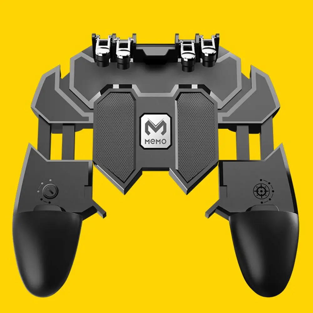 All-in-One Mobile Game Controller Gaming Pad Free Fire Key Button Joystick Gamepad L1 R1 Trigger Fo