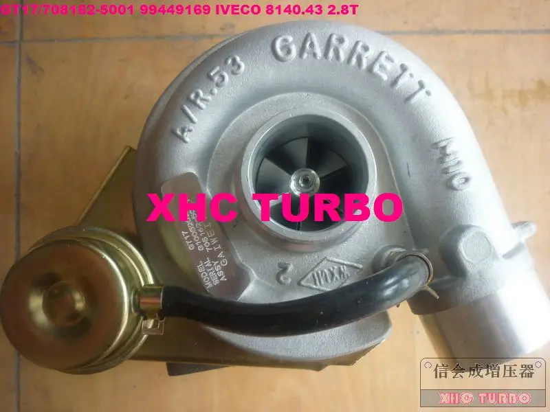 

NEW GT17/708162-5001s 99449169 Turbo Turbocharger for IVECO Daily SOFIM 8140.43 2.8TD 84KW