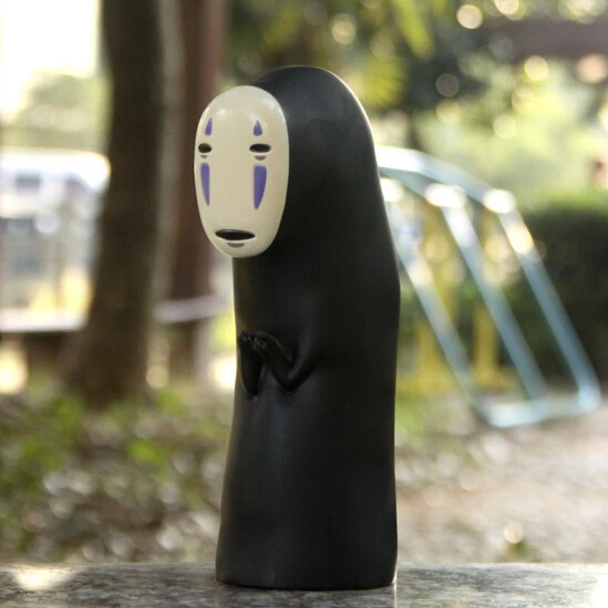  hot 20cm Hayao Miyazaki Spirited Away No Face action figure toys Christmas gift Piggy bank