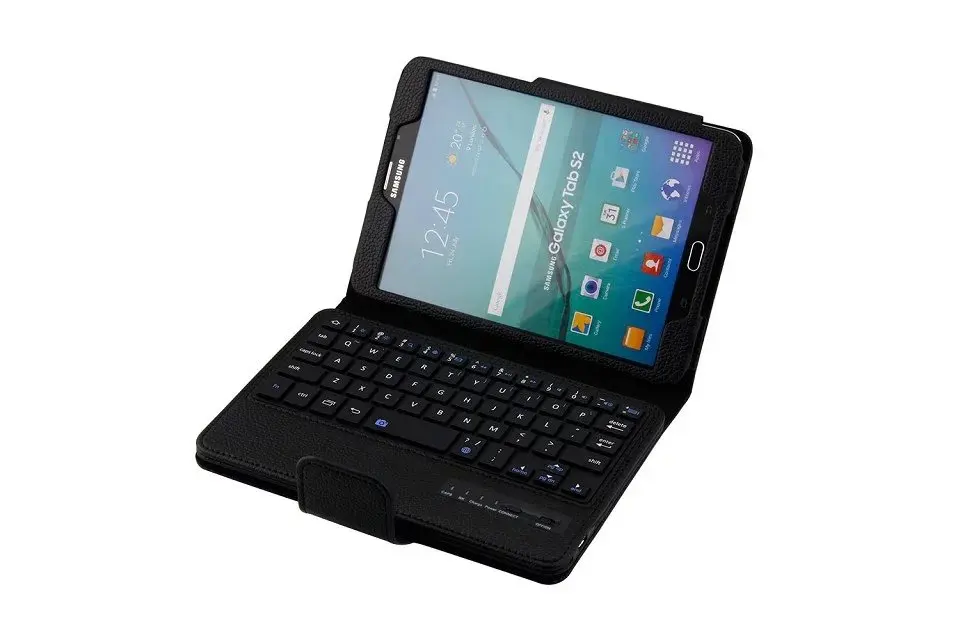 Чехол для Samsung Galaxy Tab S2 8 0 T710 T715 Беспроводная подставка клавиатуры с Bluetooth чехол из