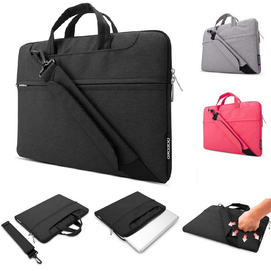 Notebook Laptop sleeve shoulder bag case for macbook air pro 13"11"15