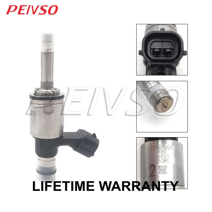 PEIVSO 23250-0V020 23209-0V020 топливный инжектор для TOYOTA &amp LEXUS Camry/Hybrid ES2 #/350/300H 2.0L 6AR-FSE 2015 |