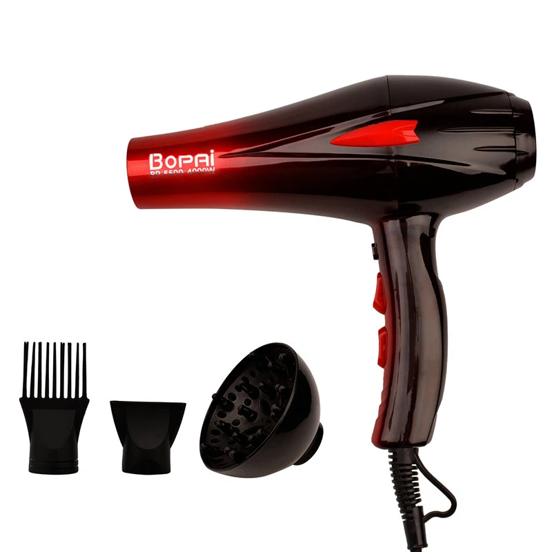 

4000W Professional Hair Dryer High Power Styling Tools Blow Dryer Hot and Cold EU Plug Hairdryer 220-240V Machine HS122 S50