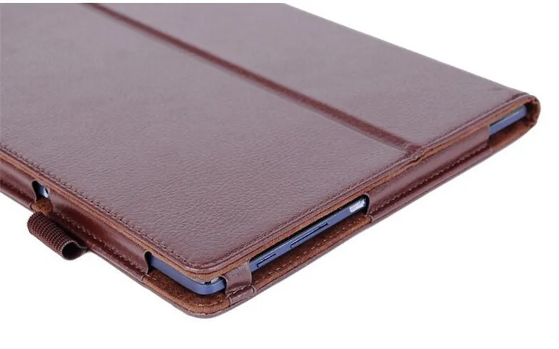 Litchi Pattern PU Leather Stand Flip Case Cover For Lenovo Tab 2 A10-70 A10 70 10.1 Tablet Case Cover  (5)