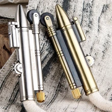 XGQ 2 шт./лот 2 цвета matel винтажные Ретро пули модели Военные зажигалки